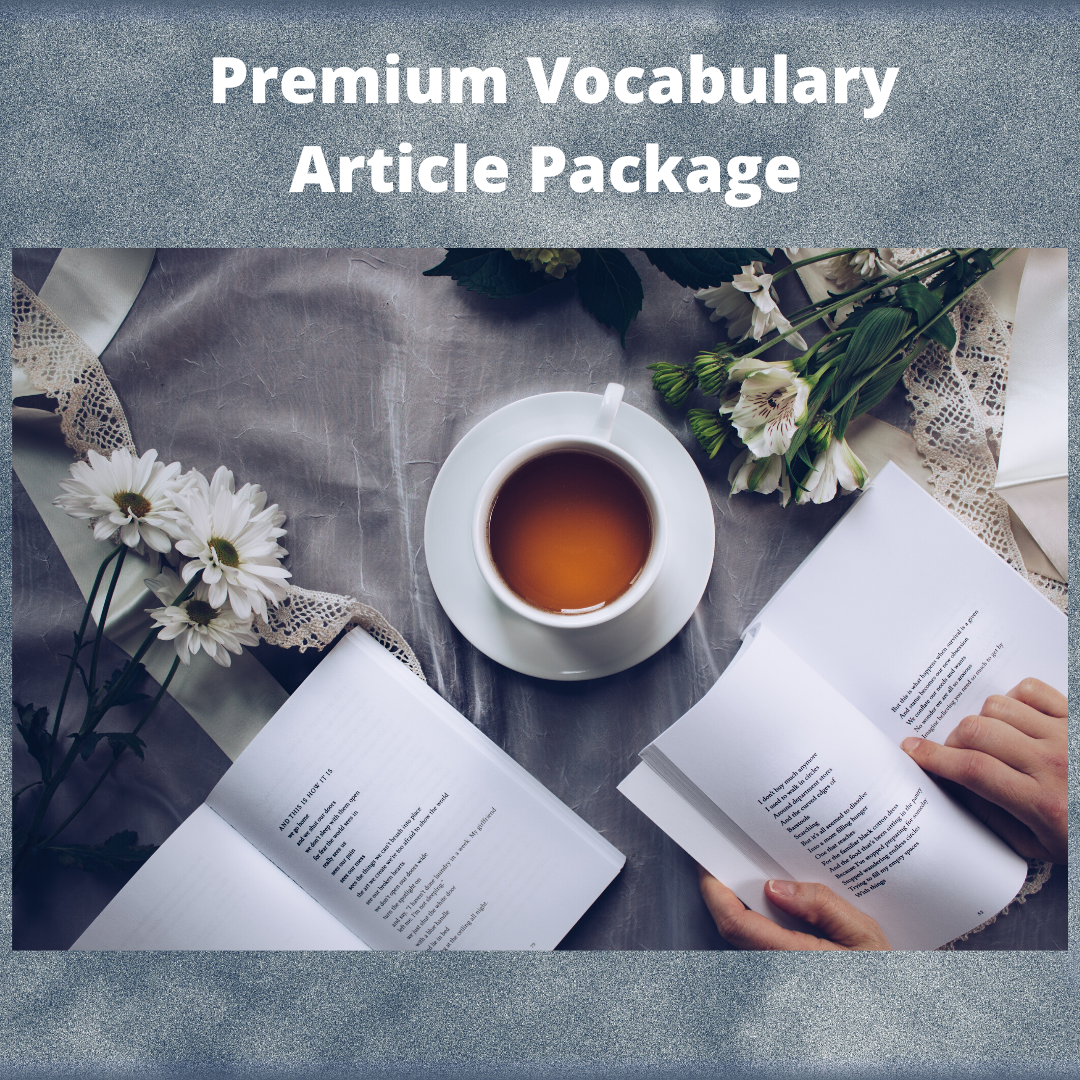 The Premium Vocabulary Article Package