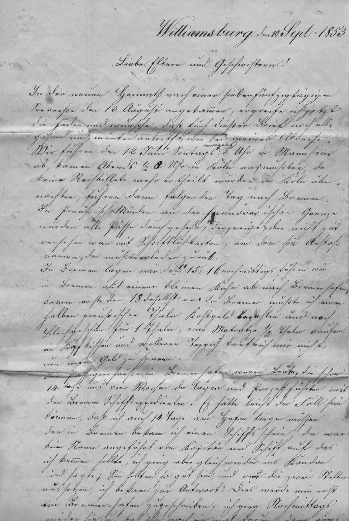 German > English] 1880's German language handwritten family letters.  Attempted to translate some on my own, but there are lots of sections that  I can't due to handwriting. Two letters, front 