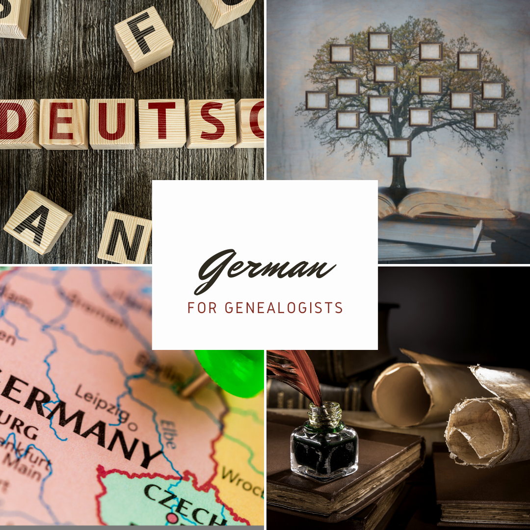 German for Genealogists Online Course