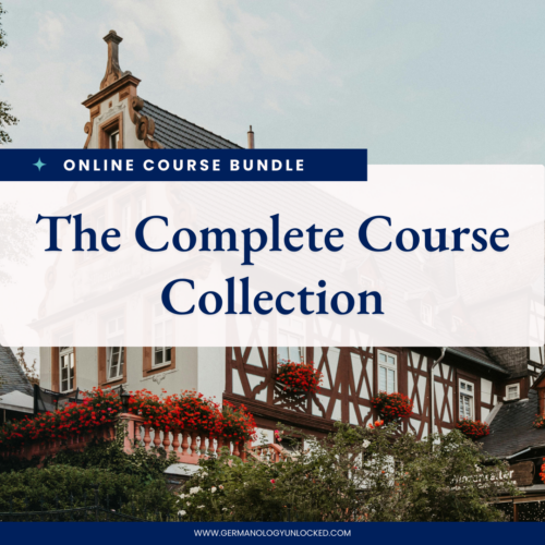 The Complete German Genealogy Course Collection